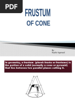 Frustum of A Cone