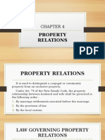 Property Relations - Business & Transfer Taxes
