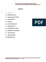 Index: "Robotics Utilization For Healthcare"