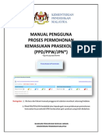 Manual Pengguna Eprasekolah Peringkat PPD - PPW - JPN