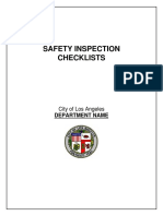 Safety Inspection Checklists
