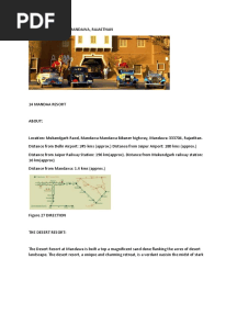 DESERT RESORT Case Study