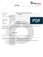 Account Closure Form