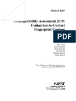 Interoperability Assessment 2019: Contactless-to-Contact Fingerprint Capture