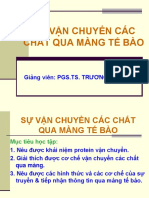 Bài 3-Vận chuyển các chất qua màng