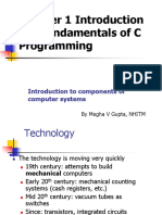 Chapter 1 Introduction and Fundamentals of C Programming