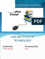 Education Portal PHP
