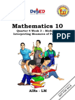 AIRs-LM - Math 10 QUARTER 4-Week 3 - MODULE 3