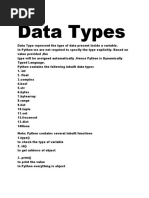 Data Types