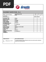 Hazardous Area Inspection Checklist | PDF | Electrical Connector ...