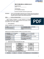 Informe Mensual Julio V Ciclo.