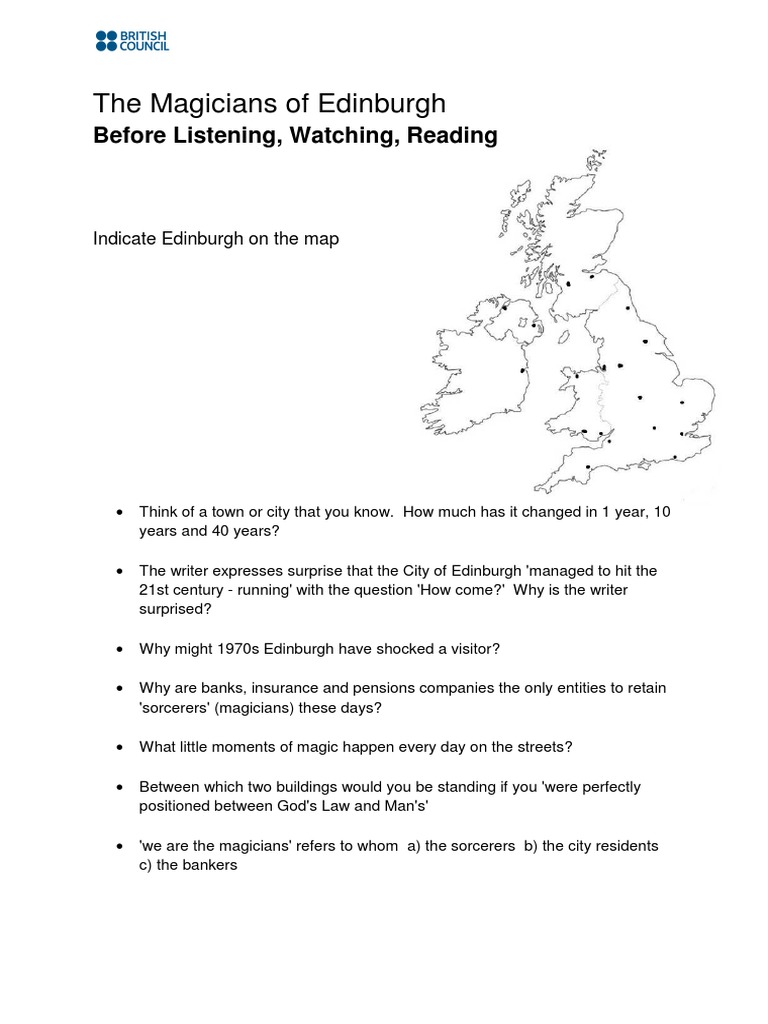 Edinburgh's Transformation: A Poetic Insight | PDF | Home & Garden ...