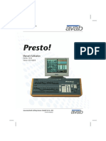 Presto User Manual FR