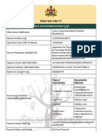 Sakala Acknowledgement/ಸ ಲ: Type of document(s) Document(s) Attached