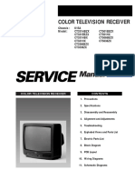 Samsung CT3338 Chasis K15A TV Service Manual