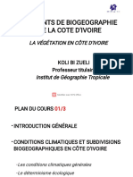 Biogéographie Ivoirienne 2021