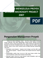 Materi MS Project