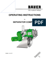 Operating Instructions: Separator Compact
