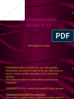 Las enfermedades geneticas