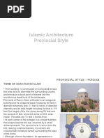 Islamic Architecture - Provincial Style