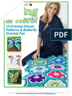 10 Crochet Flower Patterns and Butterfly Crochet Fun