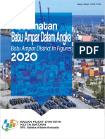 Kecamatan Batu Ampar Dalam Angka 2020