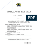 Rancangan KONTRAK Paket 25 DAK 2021