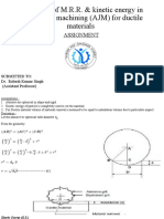 Abrasive Jet Machining (AJM)