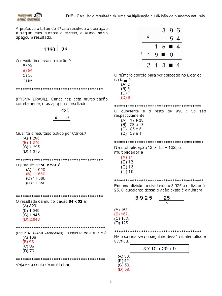 D2-9ANO- docx - Matemática