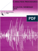 ICOLD B52 Earthquake Analysis Procedures for Dams