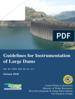 Guidelines for Instrumentation of Large Dams