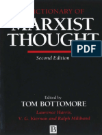 Bottomore a Dictionary of Marxist Thought