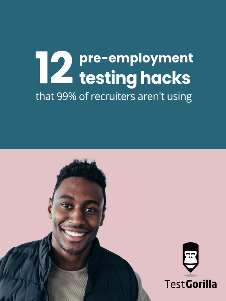 12 Pre-Employment Testing Hacks | PDF | Interview | Cognition