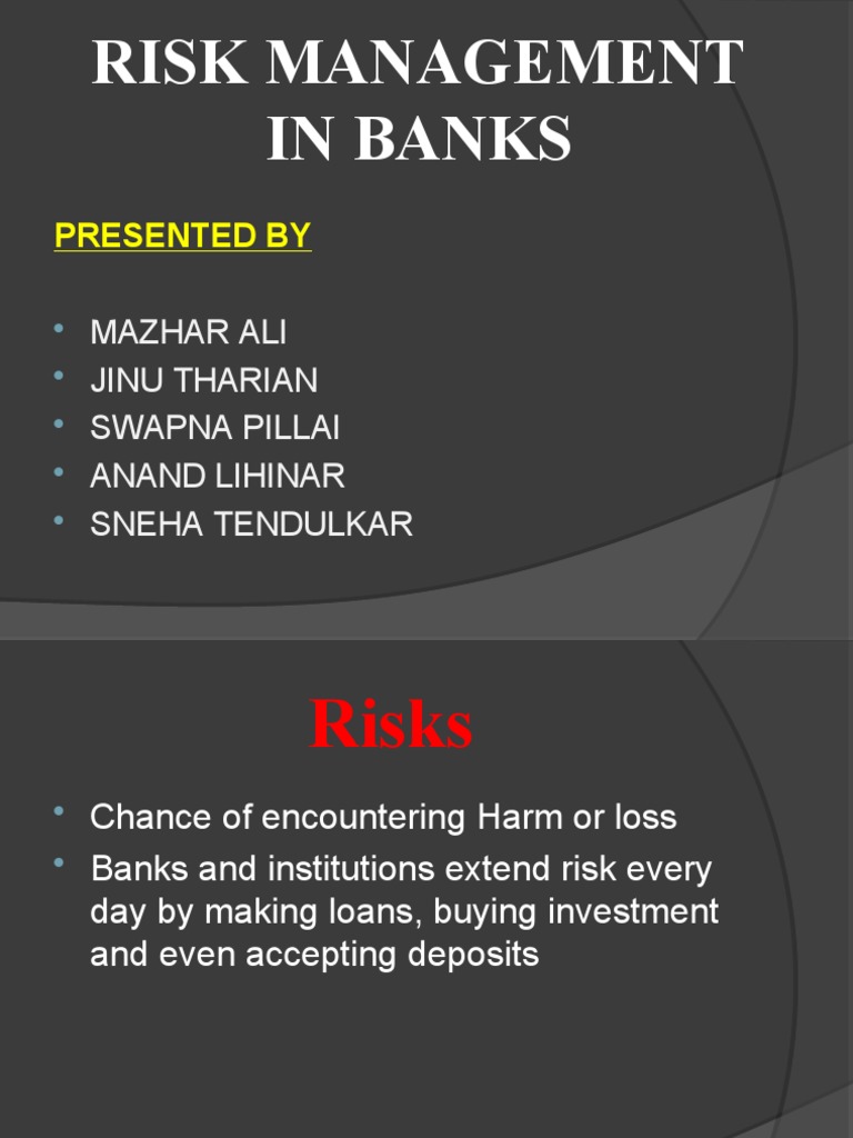 Risk Management Strategies in Banking | PDF | Interest | Banks