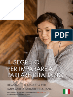 Regola 1 - Il Segreto Per Imparare A Parlare L'italiano