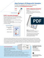 Guide to Packaging Cat B Diagnostic Samples Poster