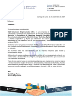 Carta de Presentación