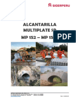 Alcantarilla MP 152 Multiplate SIDERPERU