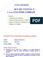 Auditoría Ventas y Cuentas por Cobrar Empresa Sur