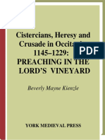 Beverly Mayne Kienzle - Cistercians, Heresy and Crusade in Occitania, 1145-1229_ Preaching in