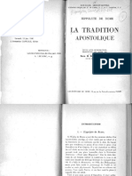 Hippolyte Hippolytus de Rome (Author), Dom B. Botte (Editor) - La tradition apostolique_ text latin, introduct