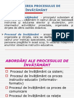 Curs 6 Proces de Invatamant