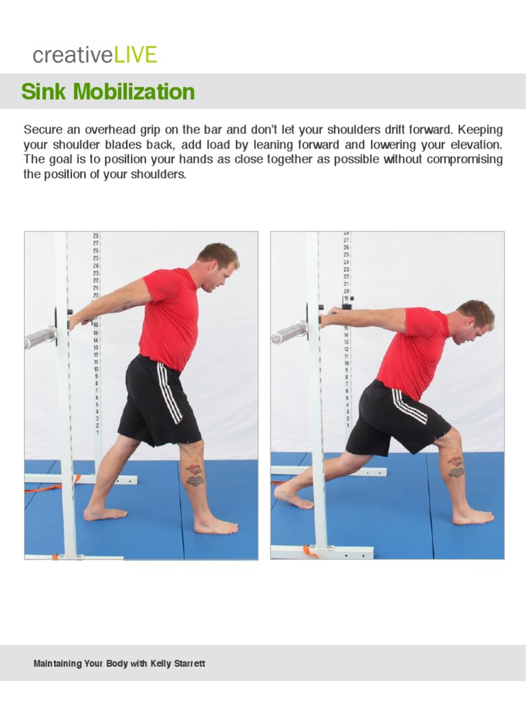 Sink Mobilization with Kelly Starrett | PDF | Lifestyle