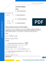 Teoria de Funciones de Varias Variables