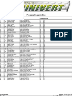 Resultats Minivert La Voulte Benjamin 2011