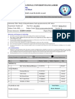 Faculty of Engineering: Laboratory Report Cover Sheet