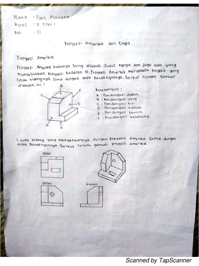 Tugas Proyeksi Amerika Dan Eropa Pdf