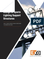 Exo Design of Sports Llghting Structures White Paper