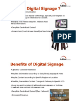 What is Digital Signage and its Benefits