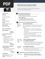 Muhammad Iqbal Rafif: Associate of Electrical Engineering